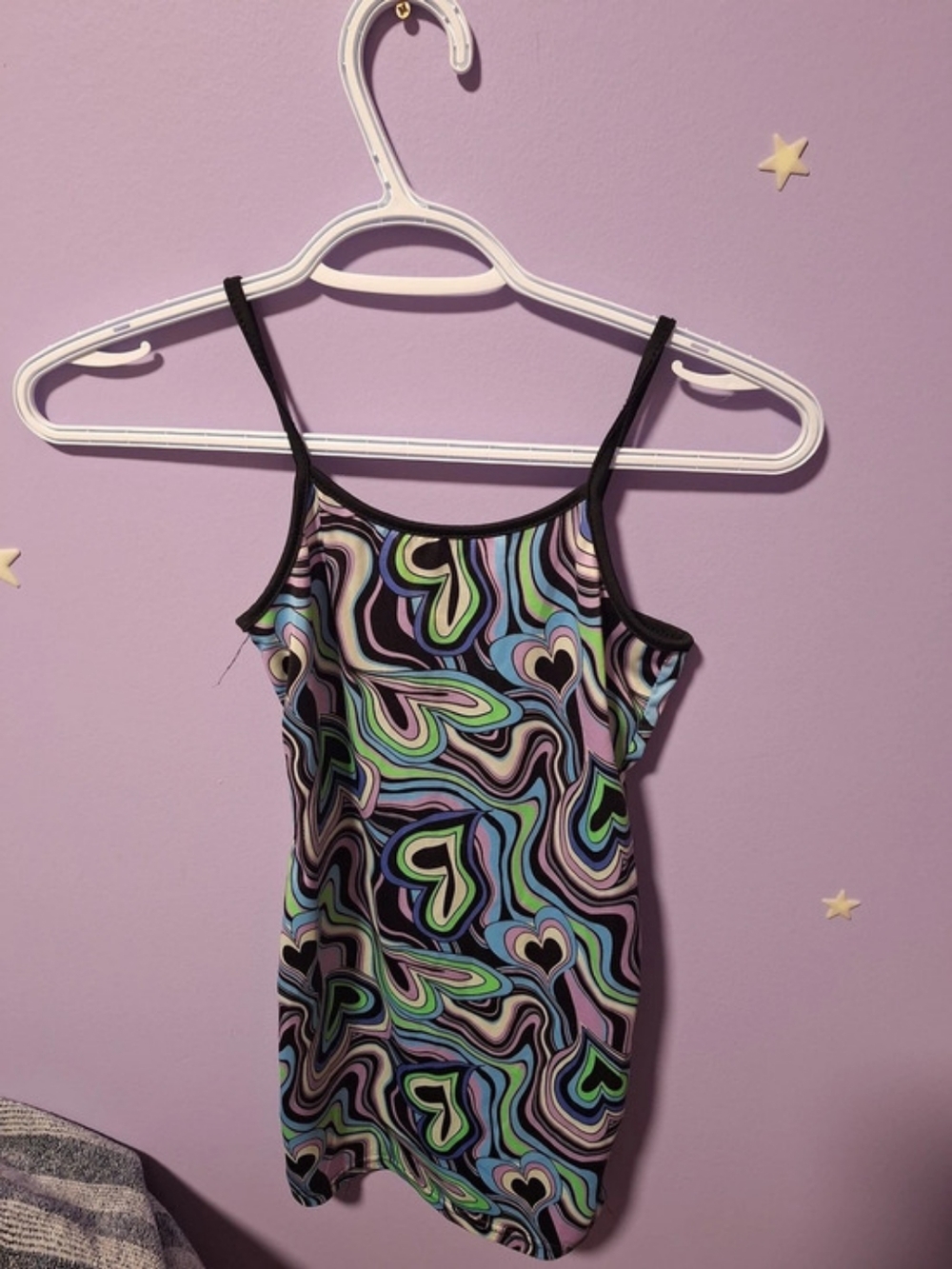 Abstract Print Dress